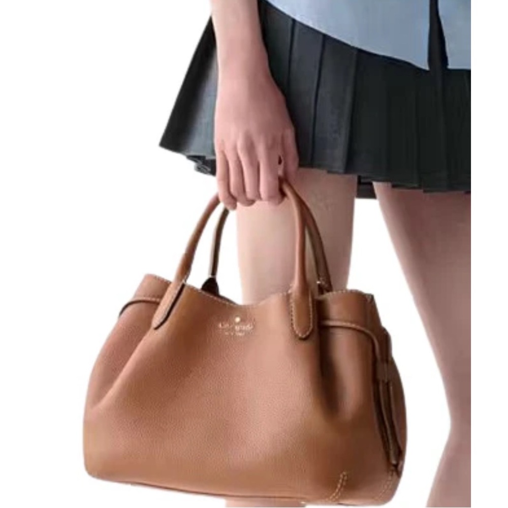 Kate Spade Small Dumpling Bag - Warm Gingerbread - WITHOUT CROSSBODY STRAP
